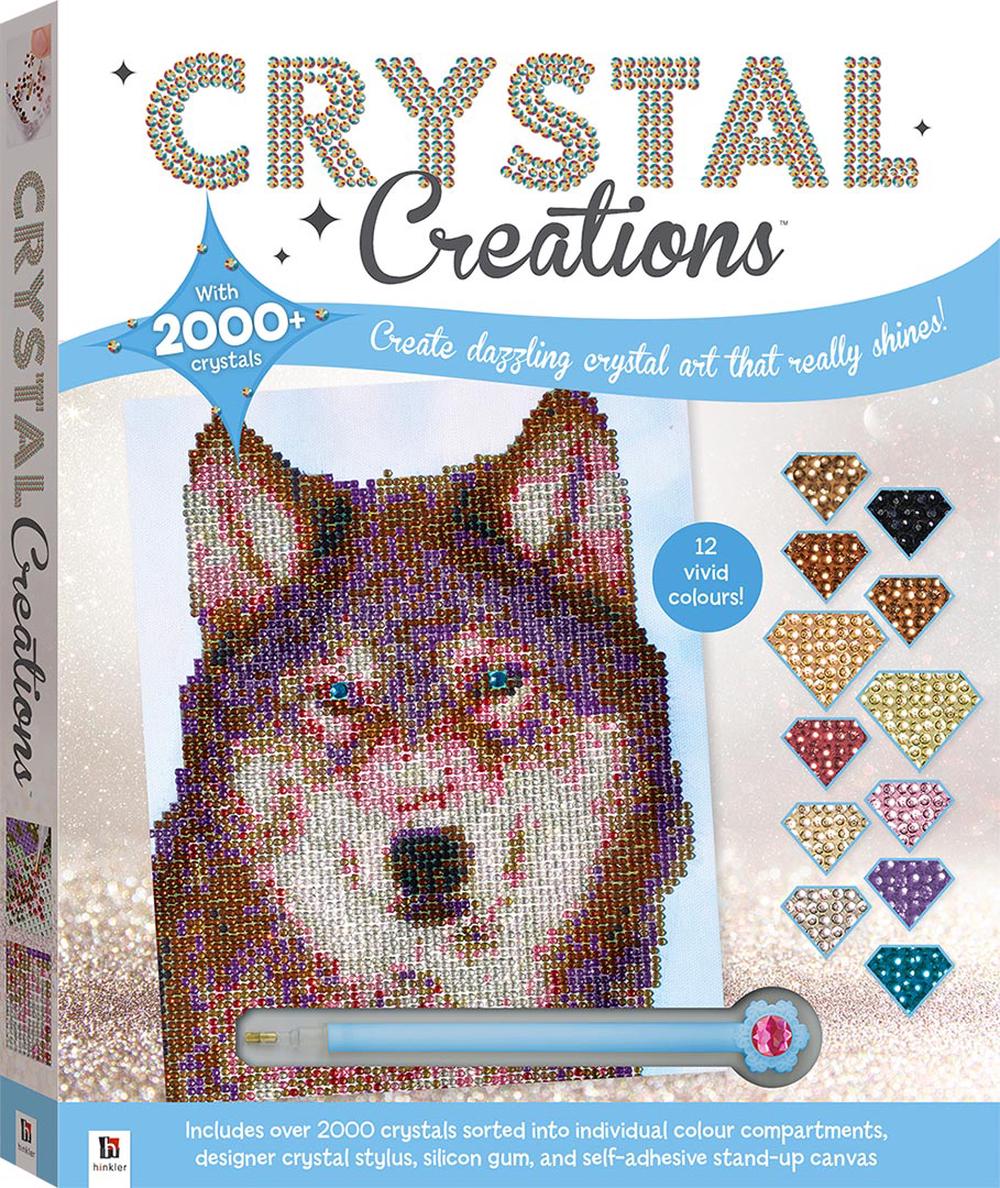 Crystal Creations Craft Kit - Wolf in Snow